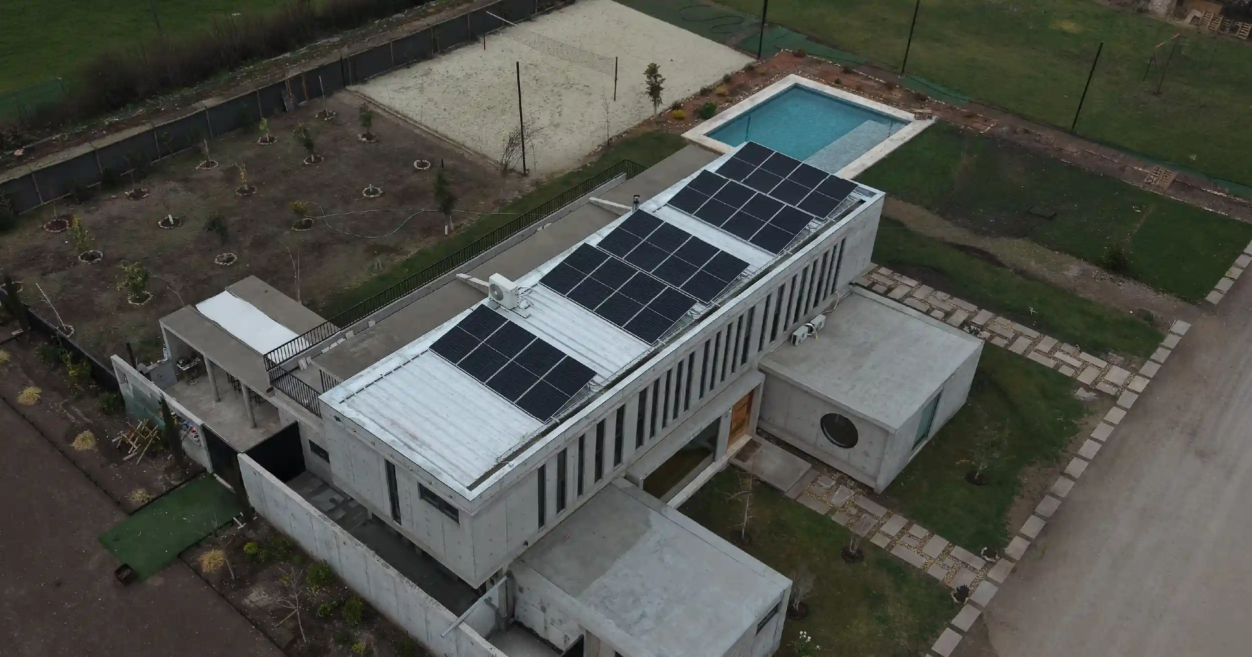 Energía solar bien integrada
