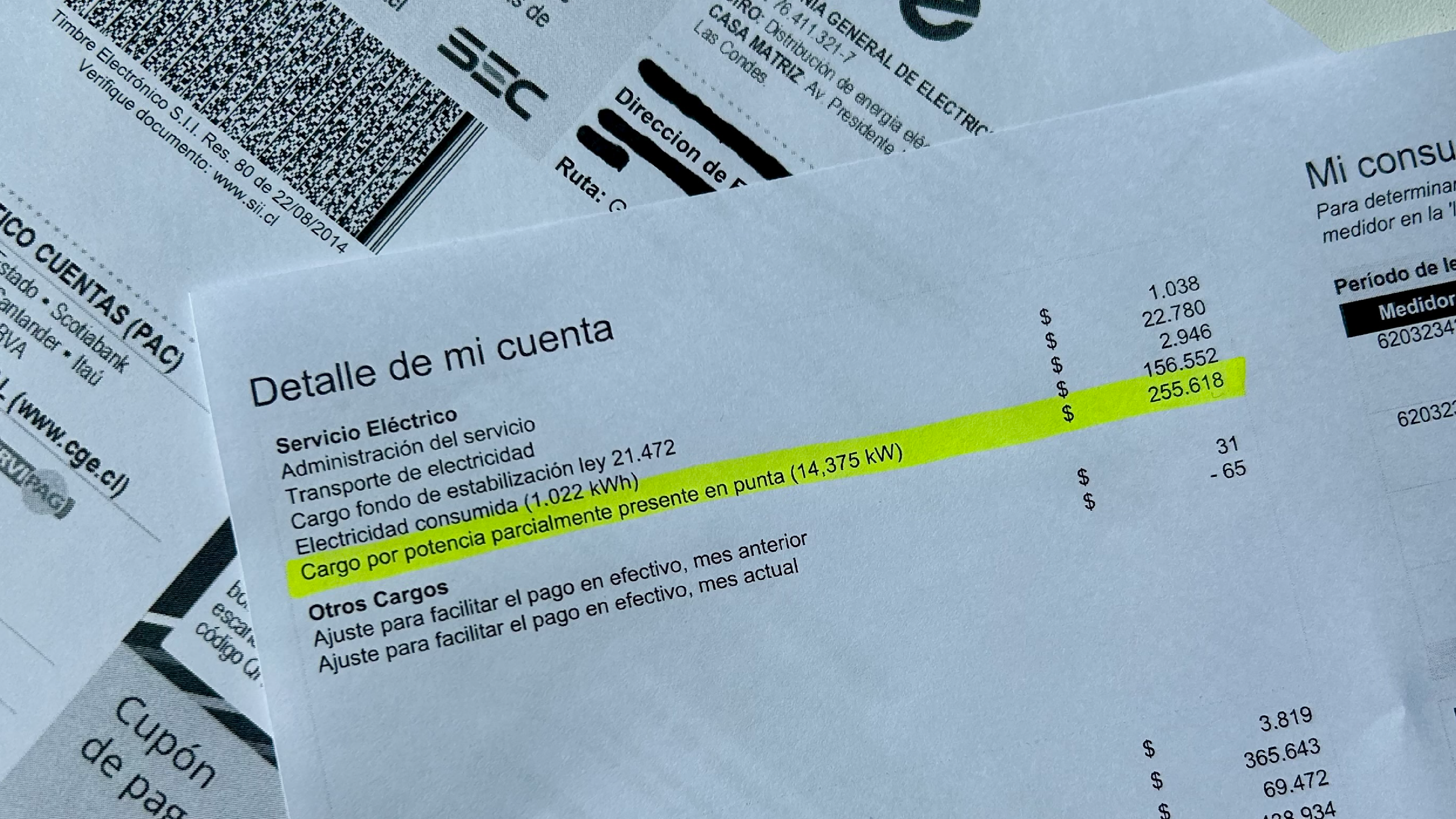 El costo oculto de la luz